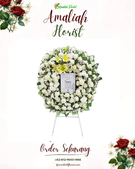 Krans Bunga Duka Cikuda